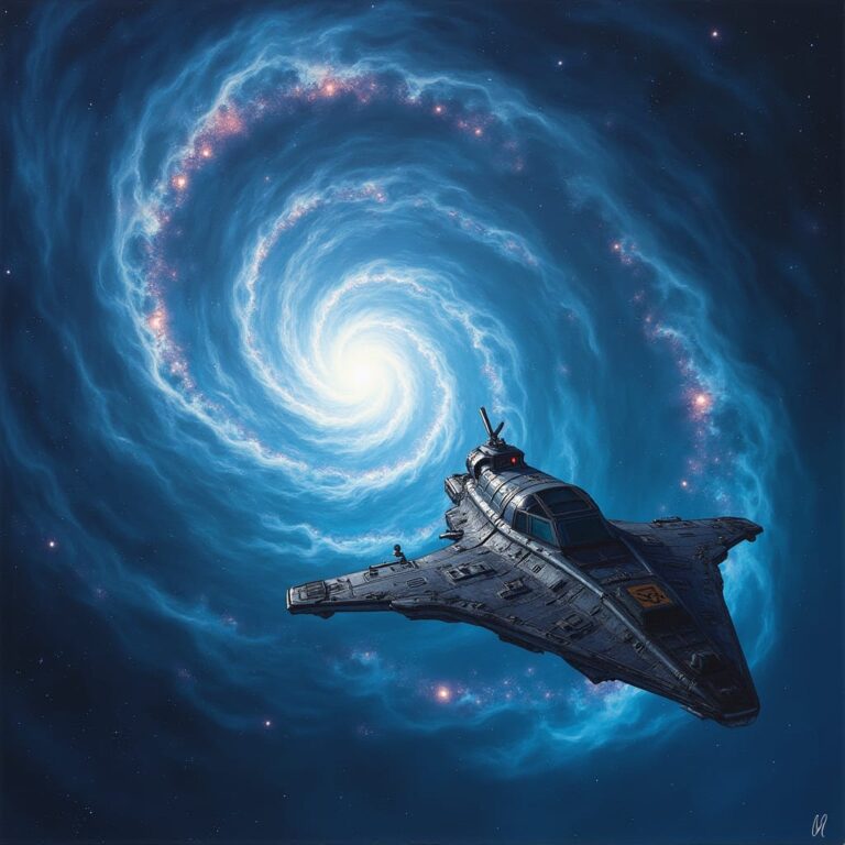 La nave de Escapando de la Tierra